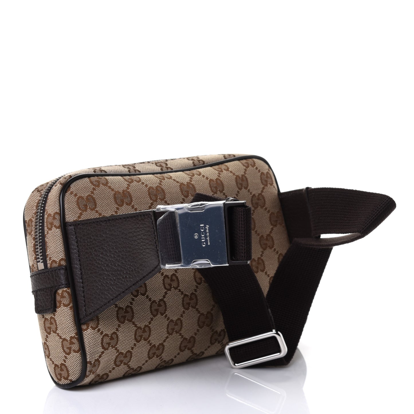 Monogram Belt Bag Dark Brown