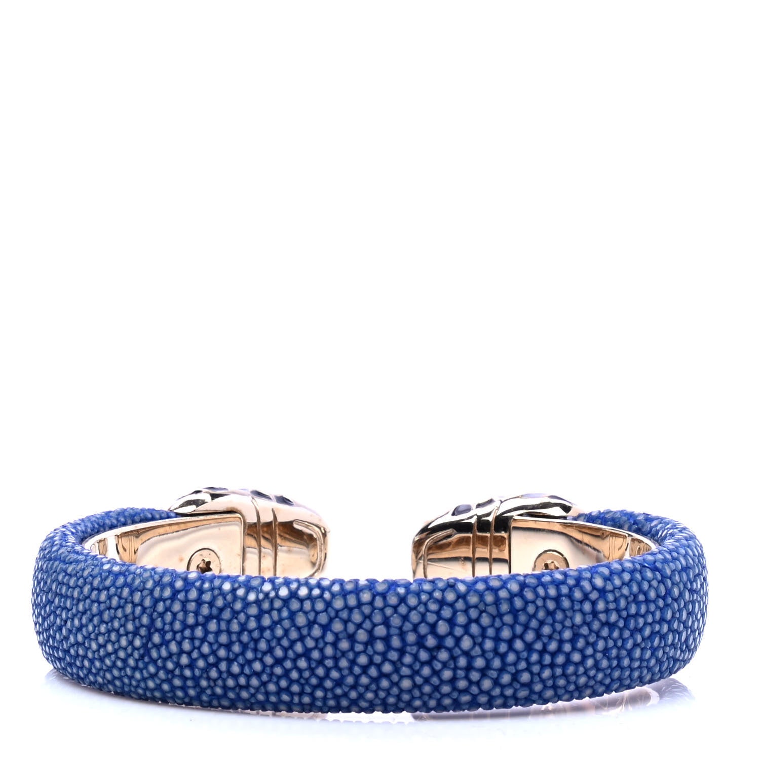 Bulgari Galuchat Serpenti Forever Bracelet Royal Sapphire 3 of 5