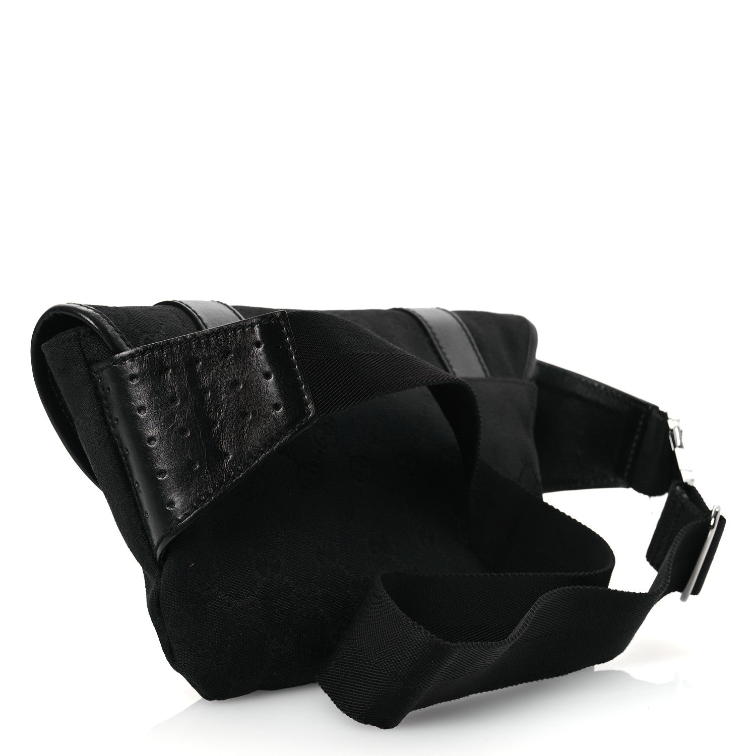 Gucci Monogram Waist Belt Bag Black 3 of 12
