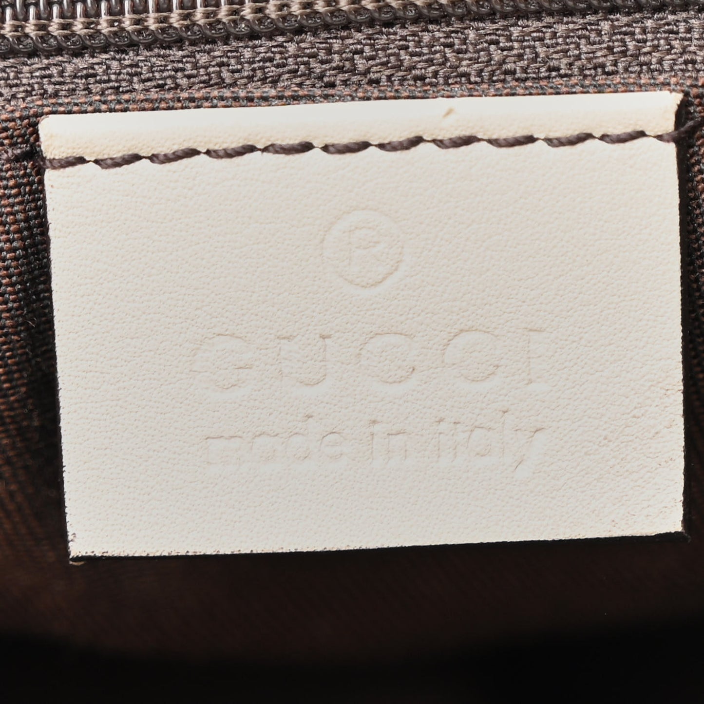 Monogram Medium Flat Messenger Bag Off White