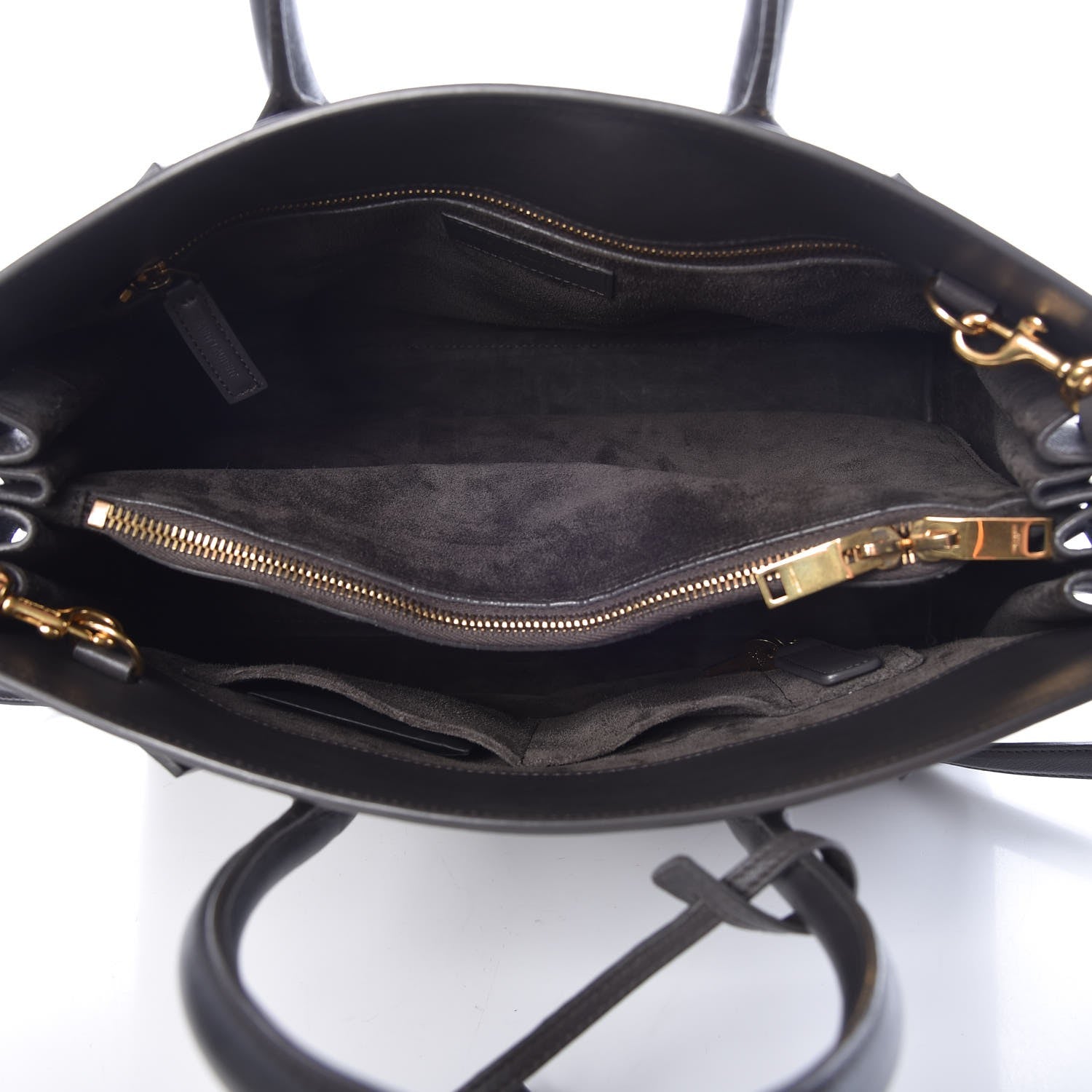 Saint Laurent Calfskin Small Sac De Jour Fog 5 of 7