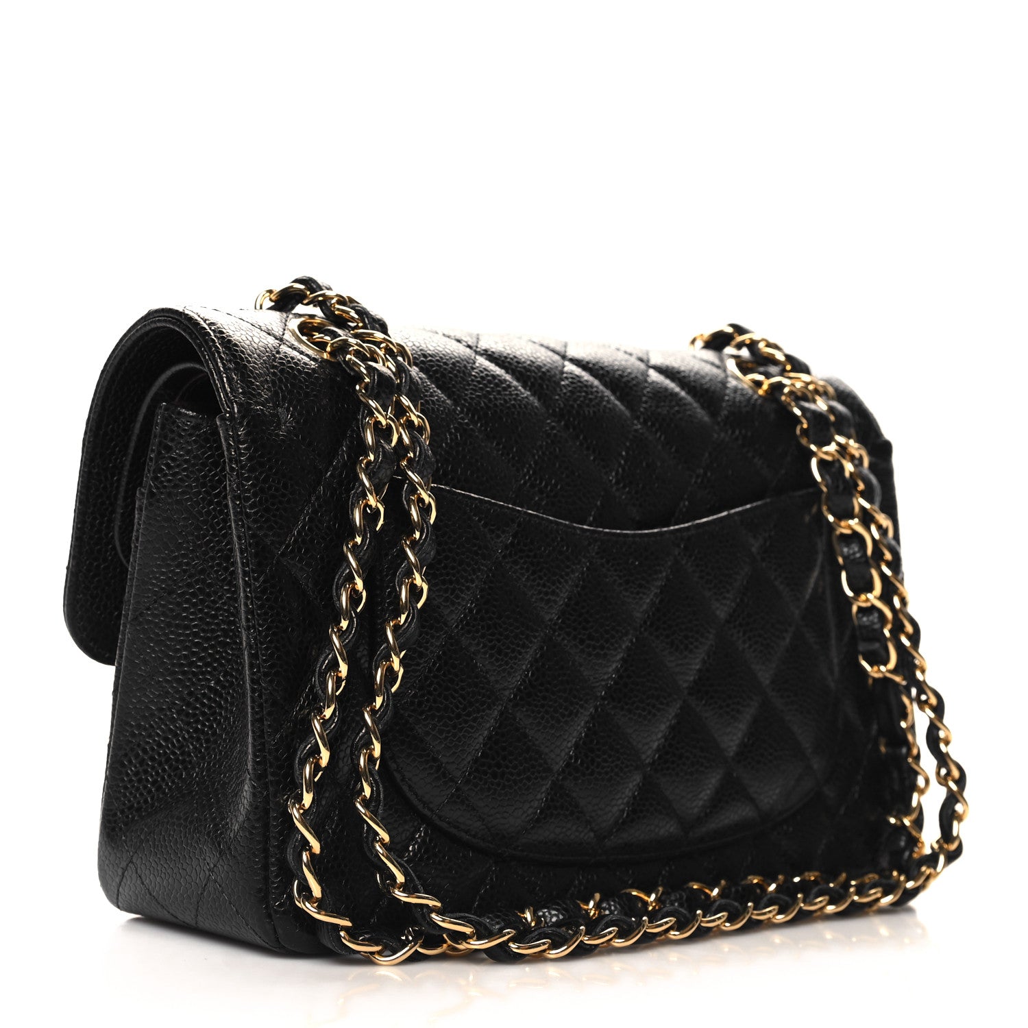 Chanel Caviar Quilted Small Double Flap Black 3 of 12