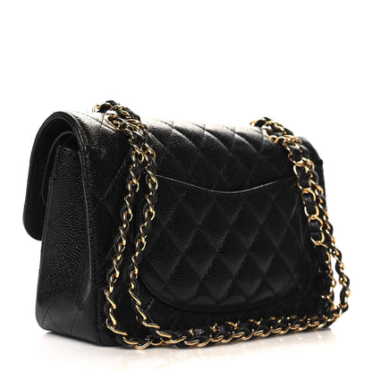 Chanel Caviar Quilted Small Double Flap Black 3 of 12