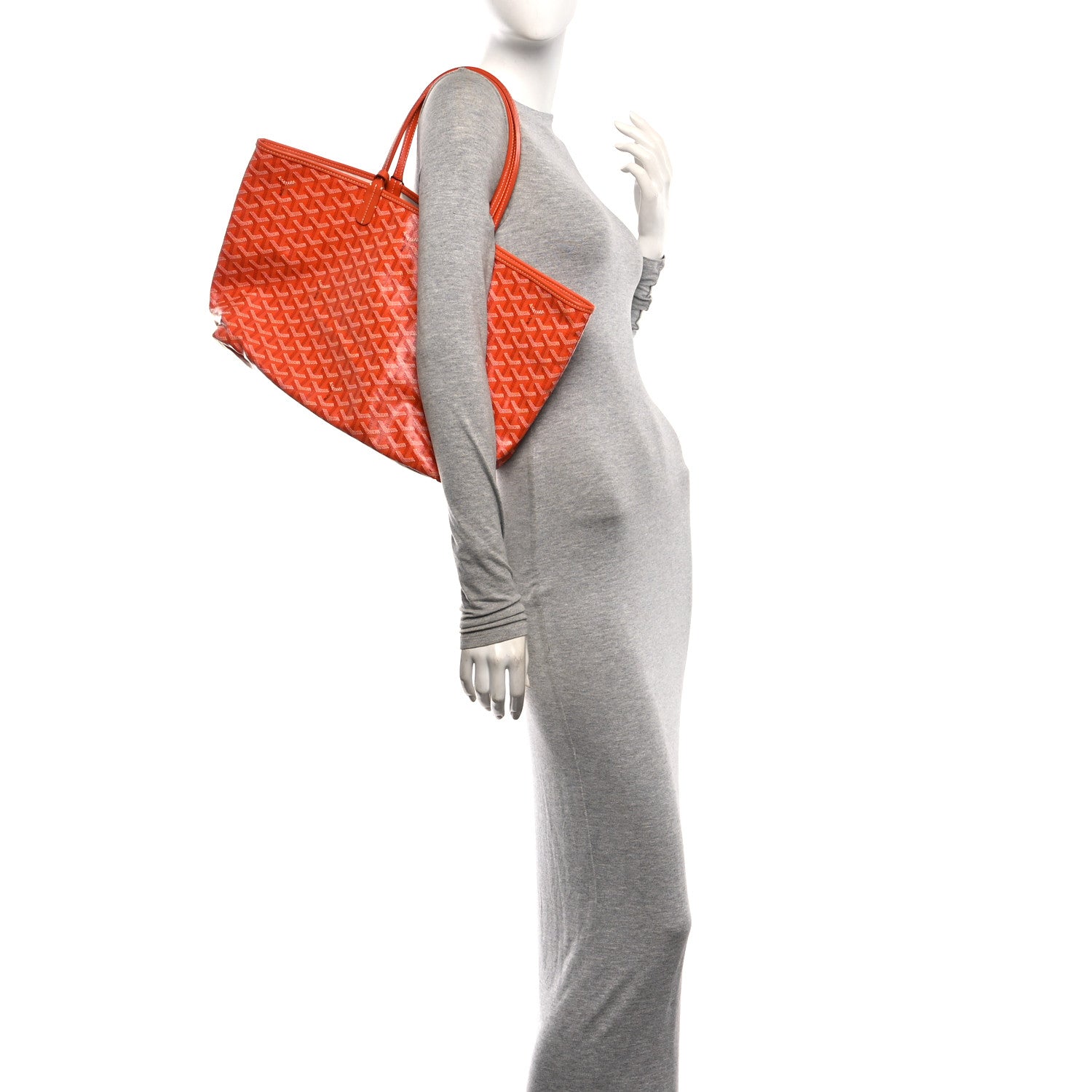 Goyard Goyardine Saint Louis PM Orange 2 of 11