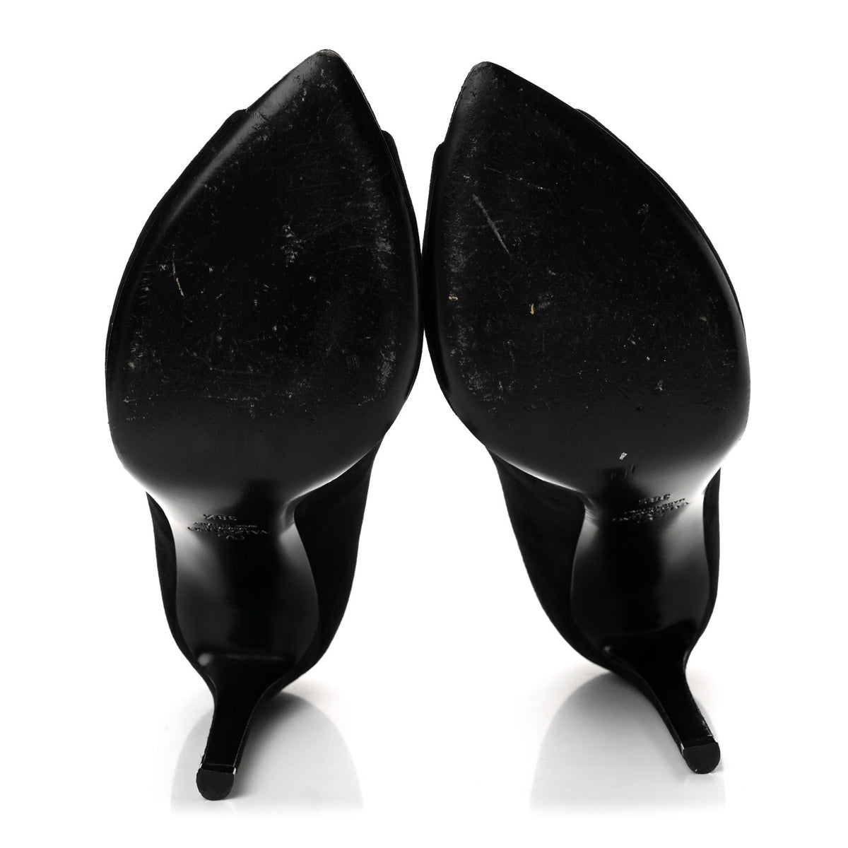 Suede Révélé 105mm Pumps 38.5 Black