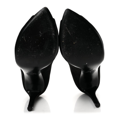 Valentino Garavani Suede Révélé 105mm Pumps 38.5 Black 6 of 13