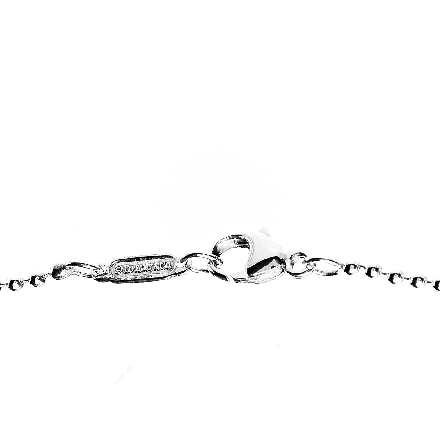 Sterling Silver Graduated Ball Drop Necklace