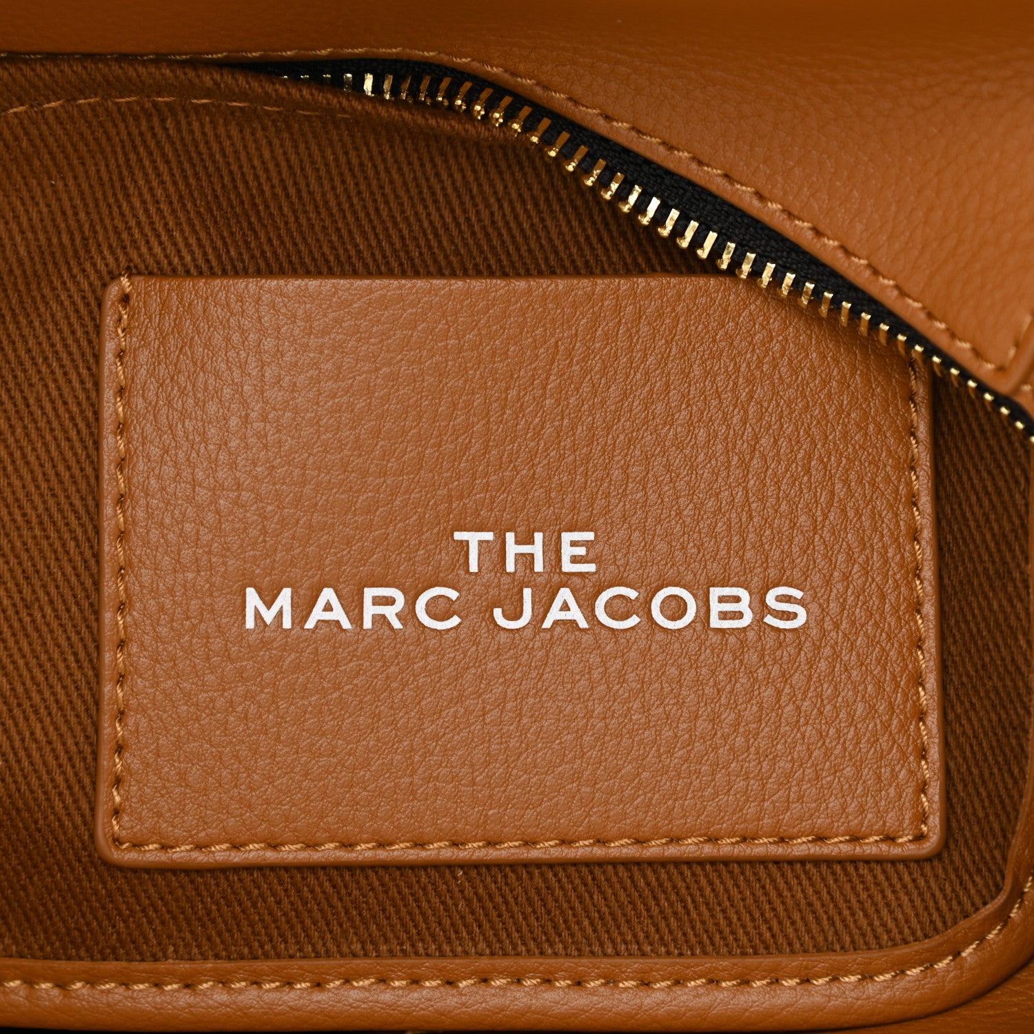 Marc Jacobs Grained Calfskin Small The Tote Bag Argan Oil 6 of 10