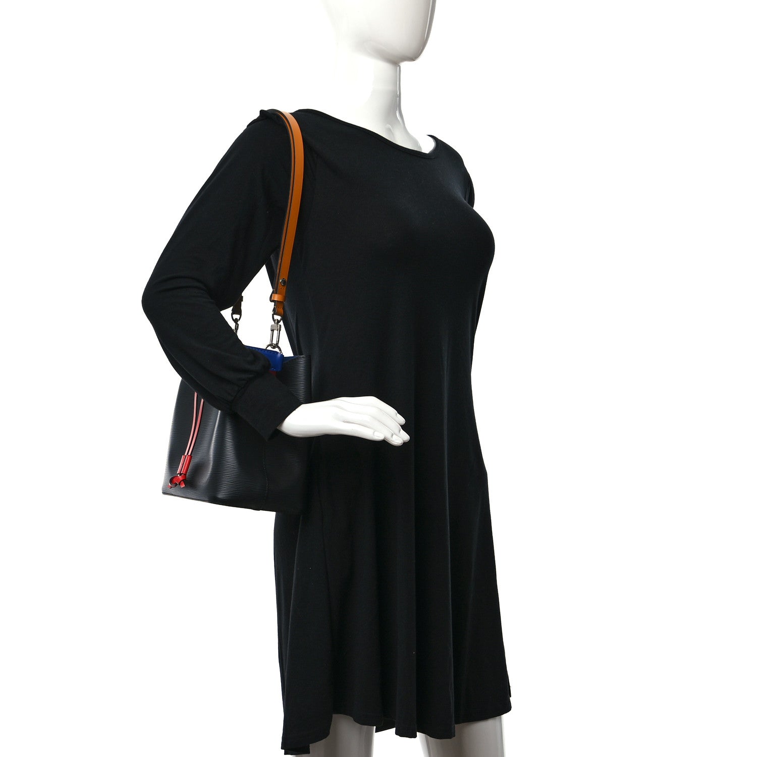 Louis Vuitton Epi Neonoe BB Black Safran 2 of 12