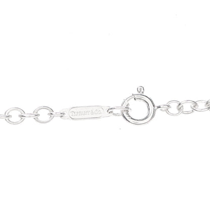 Tiffany Sterling Silver Large Open Flower Pendant Necklace 4 of 5