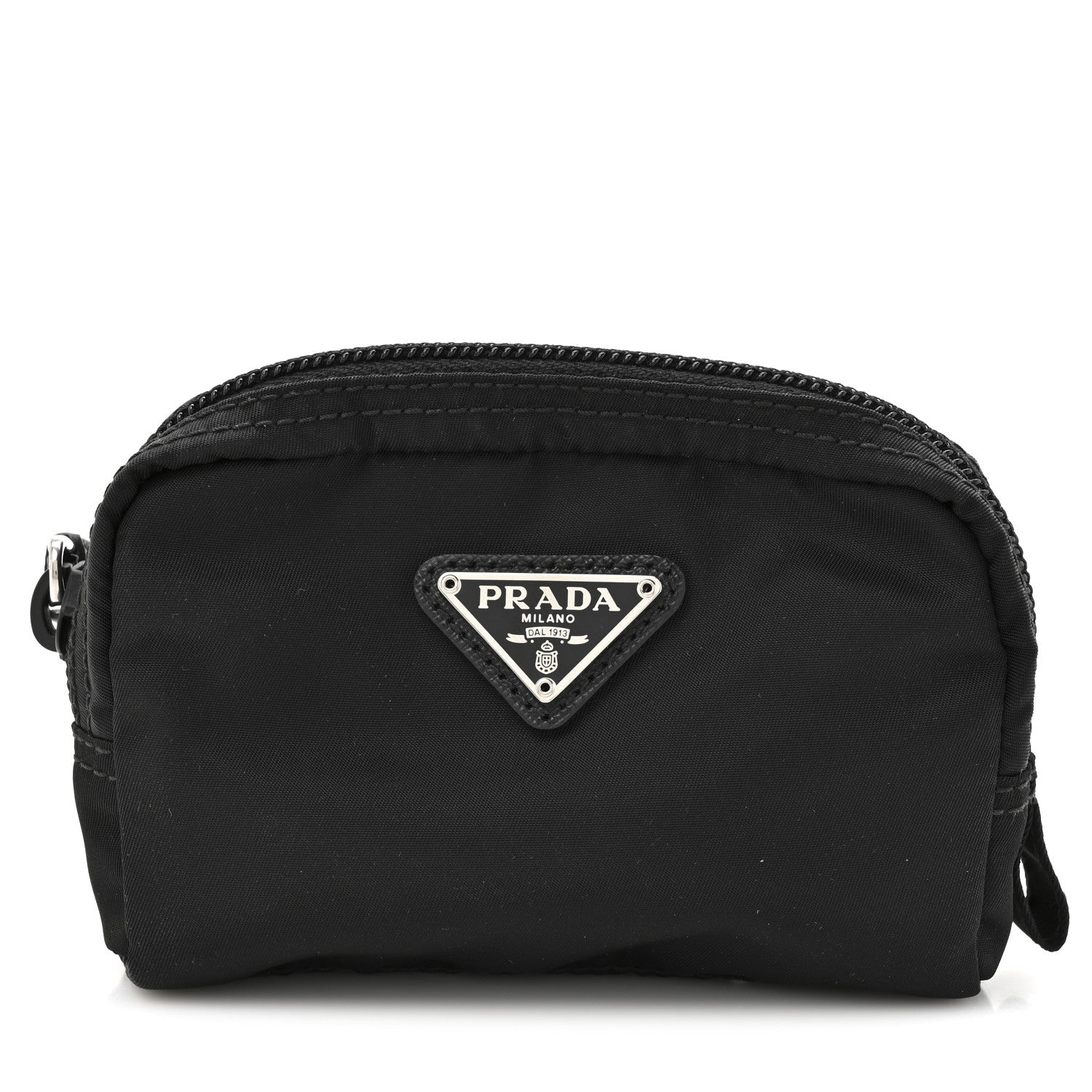 Prada Nylon Tessuto Mini Pouch Black 1 of 6
