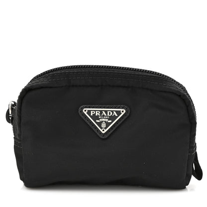 Prada Nylon Tessuto Mini Pouch Black 1 of 6