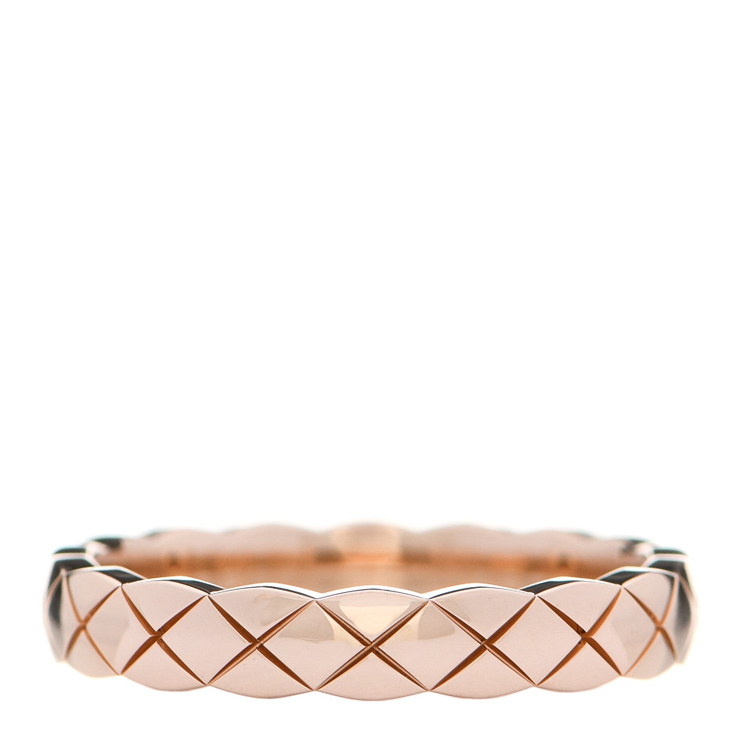 Chanel 18K Beige Gold Mini Coco Crush Ring 51 5.75 2 of 5