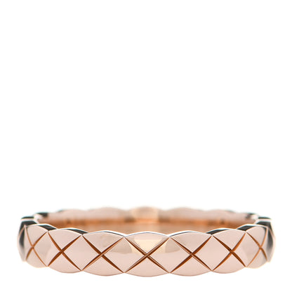 Chanel 18K Beige Gold Mini Coco Crush Ring 51 5.75 2 of 5