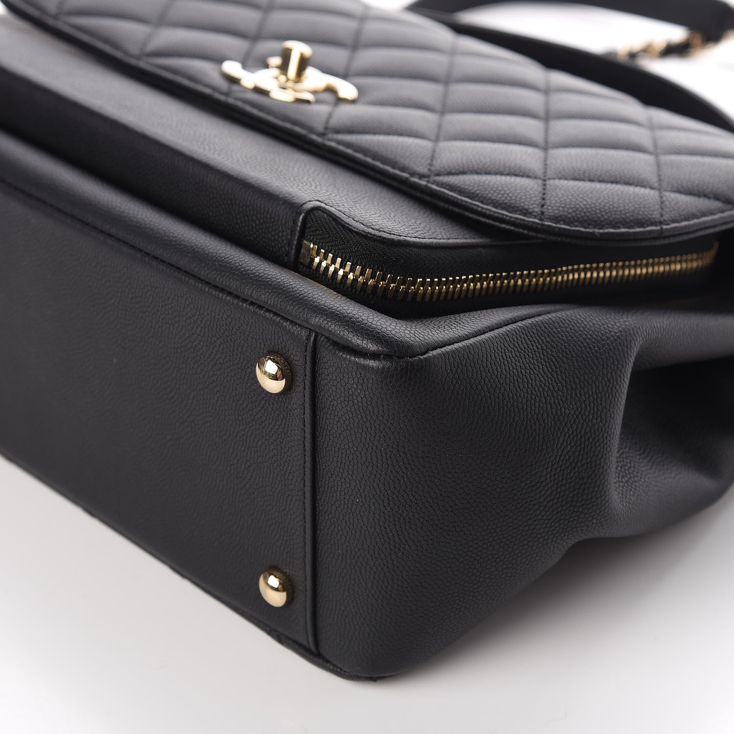 Chanel Caviar Quilted Large Business Affinity Flap Black 7 of 11