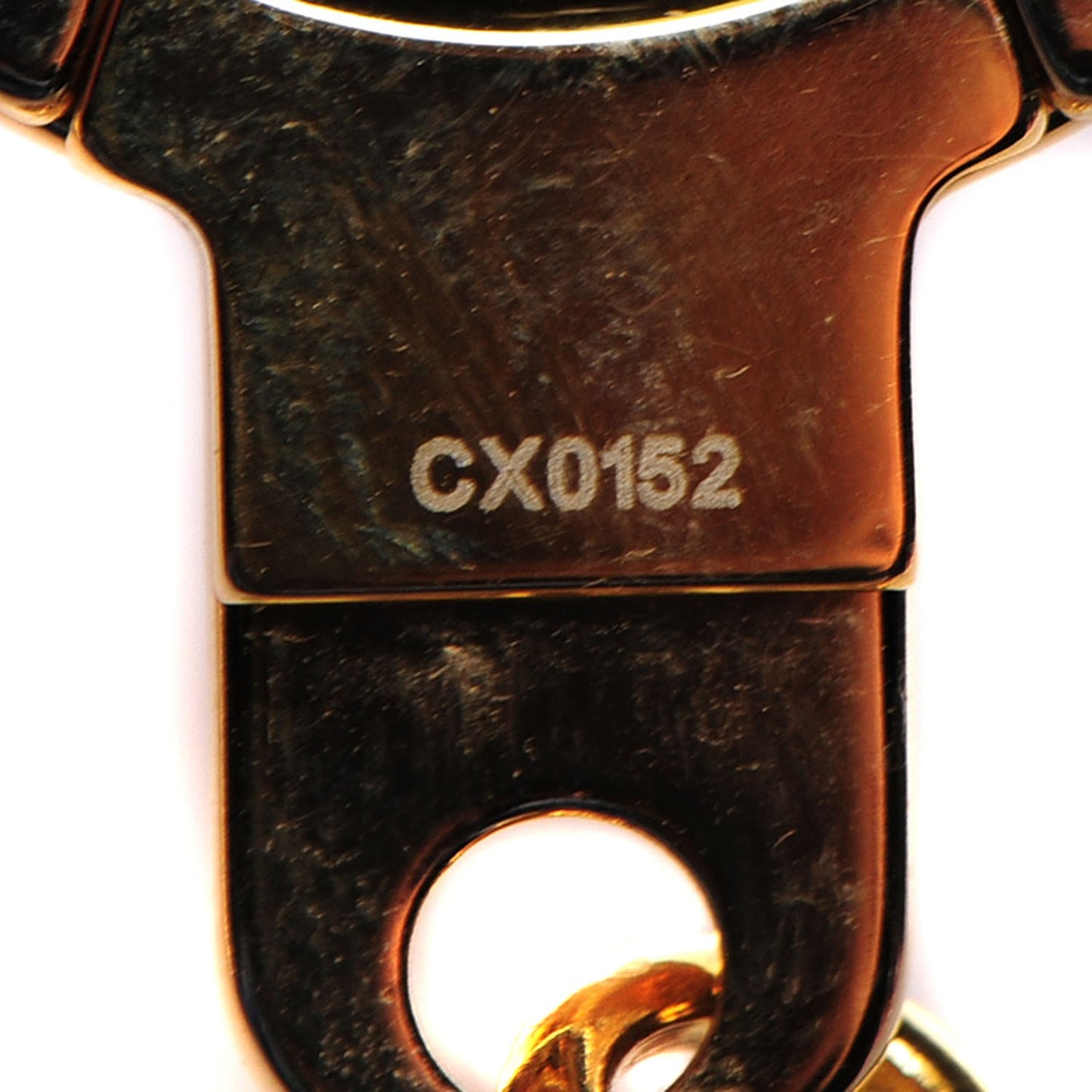 Enamel Looping Chain Key Ring Multicolor