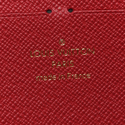 Louis Vuitton Damier Ebene Clemence Wallet Cherry 6 of 6