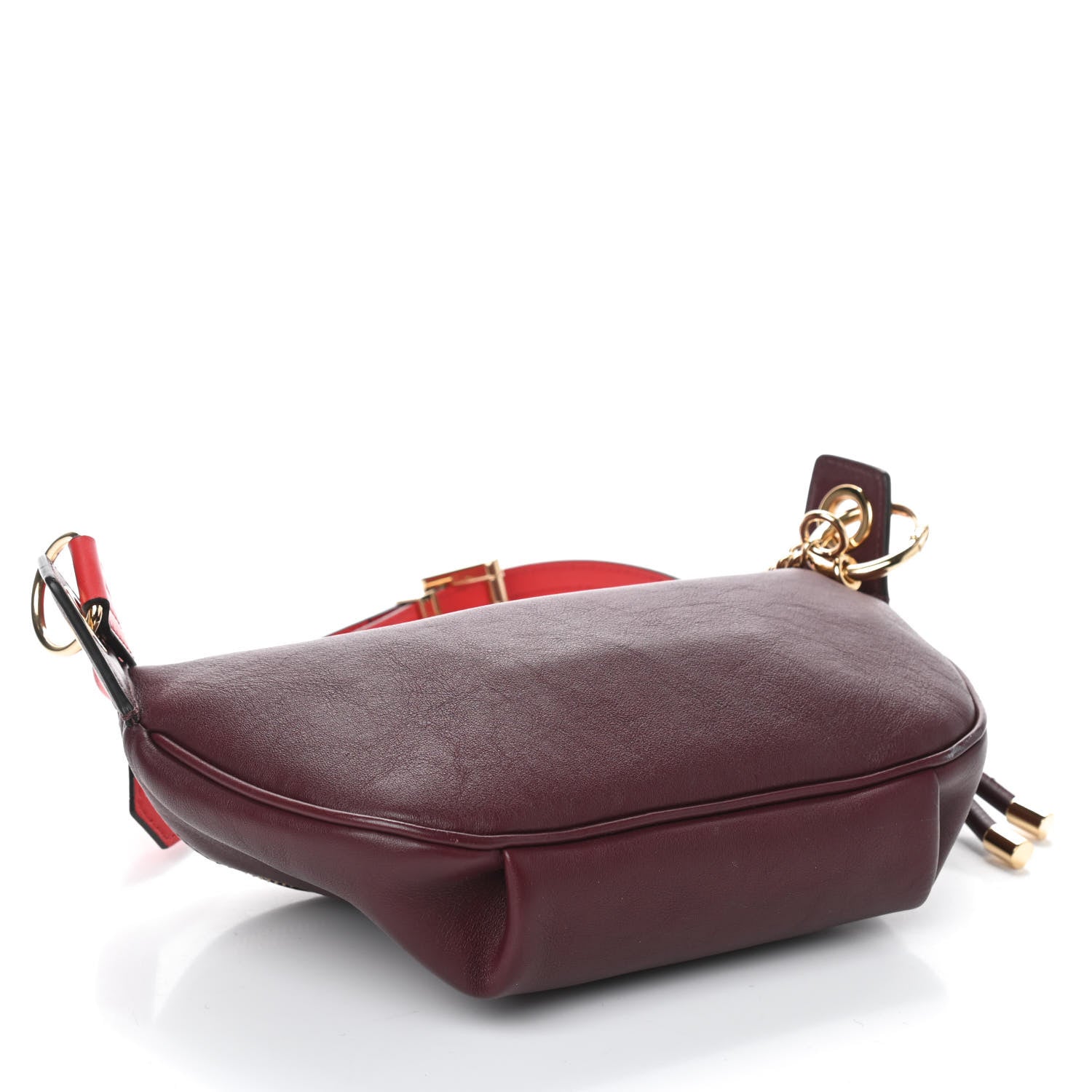 Givenchy Calfskin Whip Belt Bag Aubergine 4 of 10