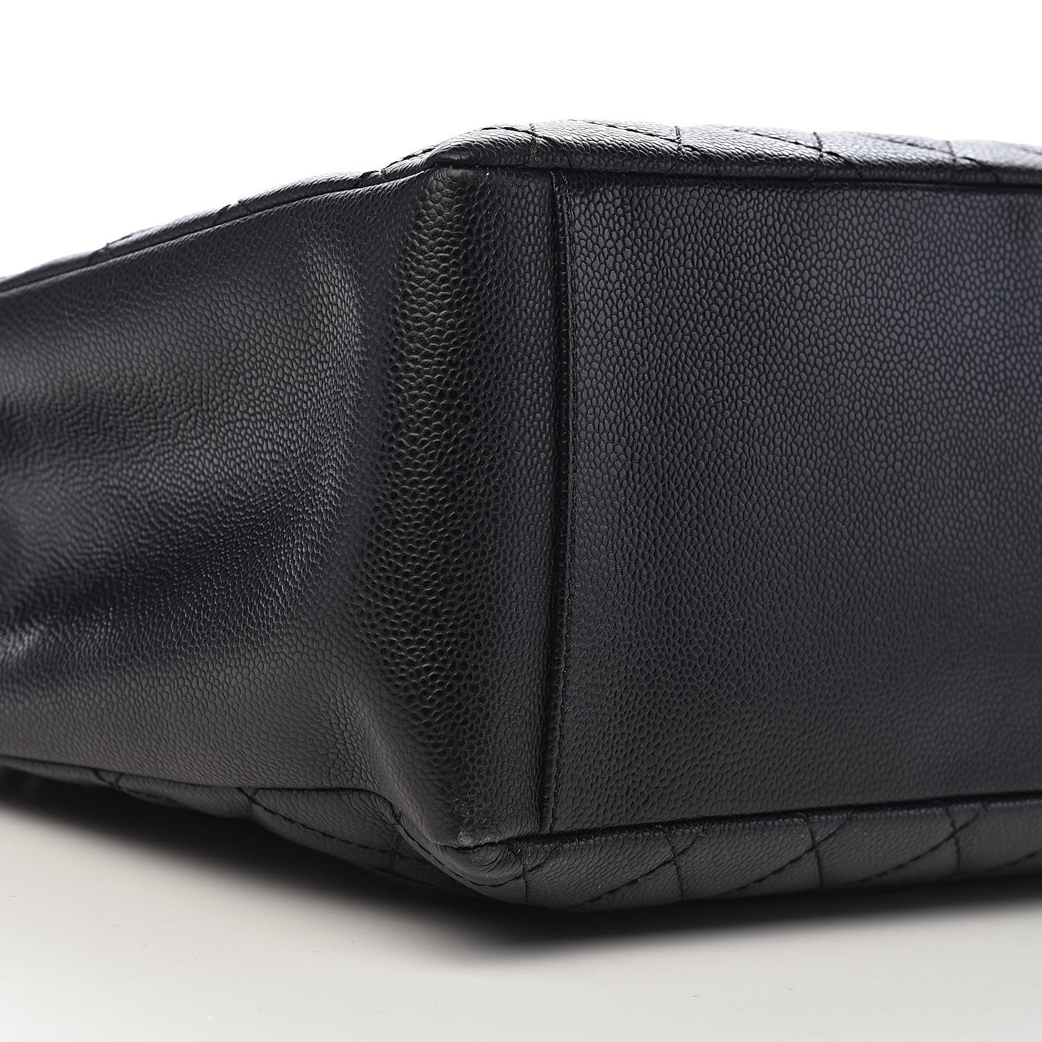 Chanel Caviar Quilted Grand Shopping Tote GST Black 9 of 11
