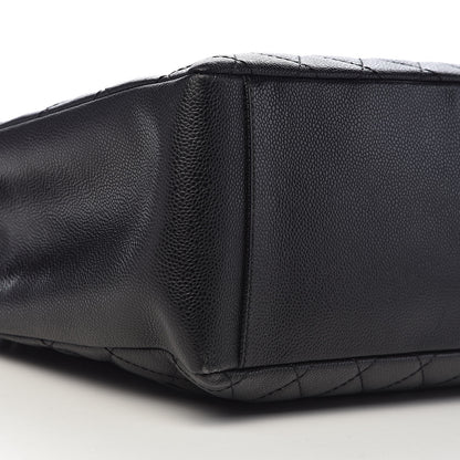 Chanel Caviar Quilted Grand Shopping Tote GST Black 9 of 11