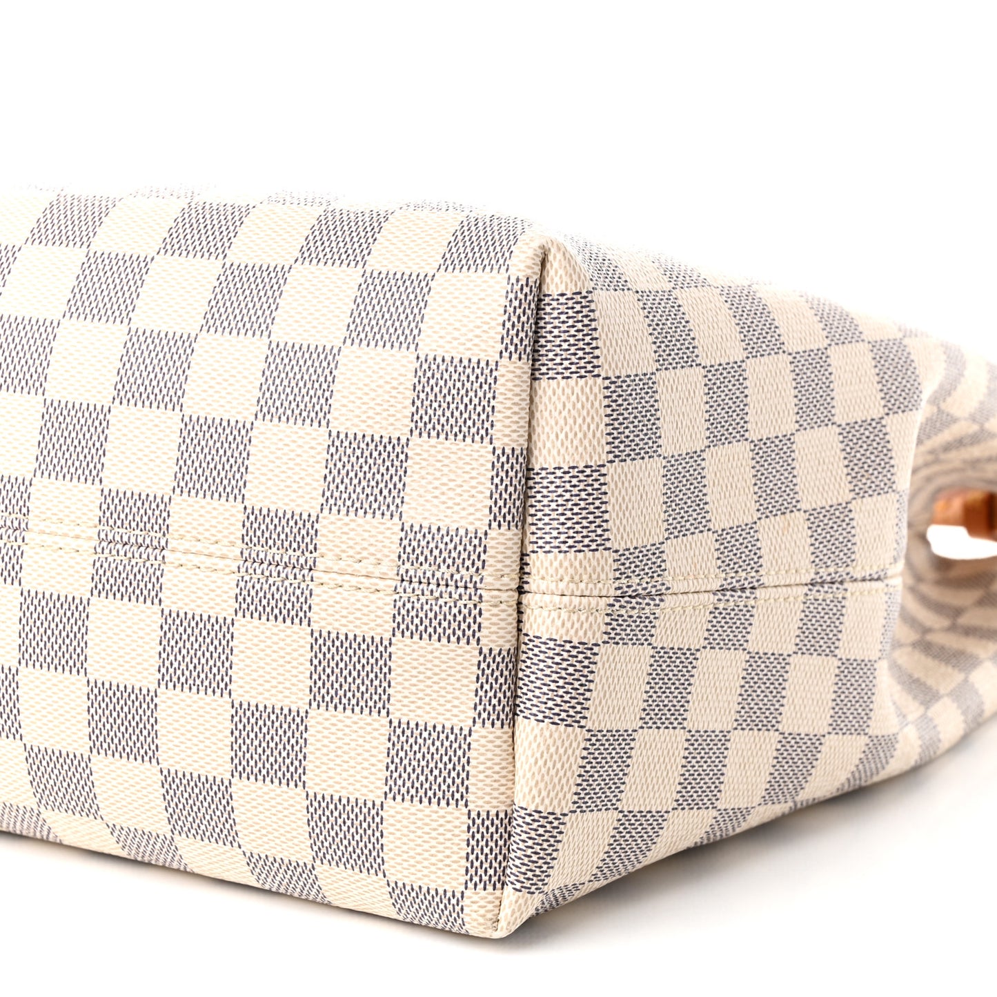Damier Azur Graceful MM Rose Ballerine
