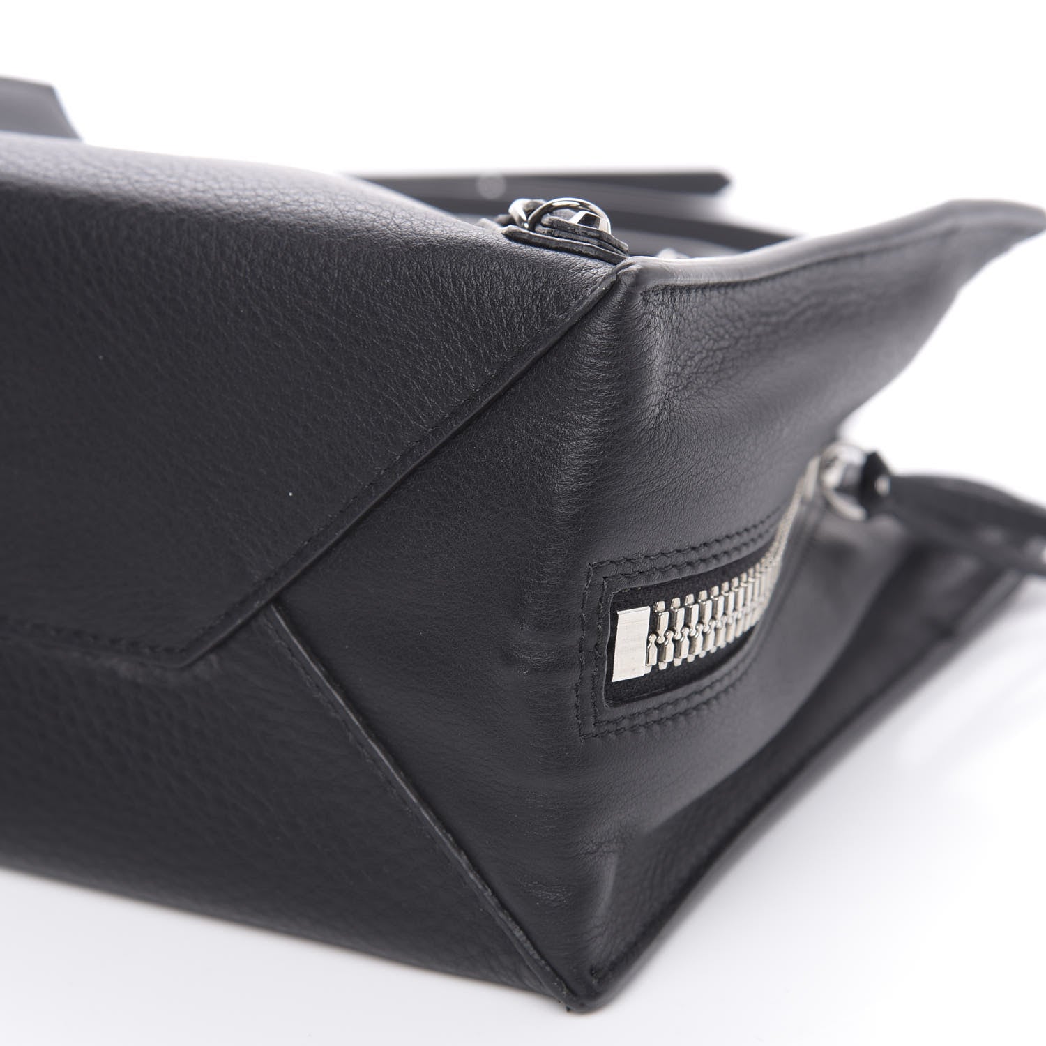 Balenciaga Veau Papier A6 Zip Around Tote Black 8 of 11