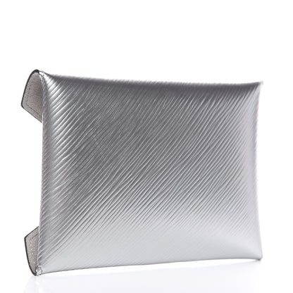 Louis Vuitton Metallic Epi Medium Kirigami Pochette Insert Silver 3 of 6