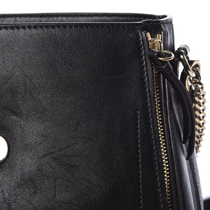 Chloe Suede Calfskin Medium Faye Backpack Black 10 of 13