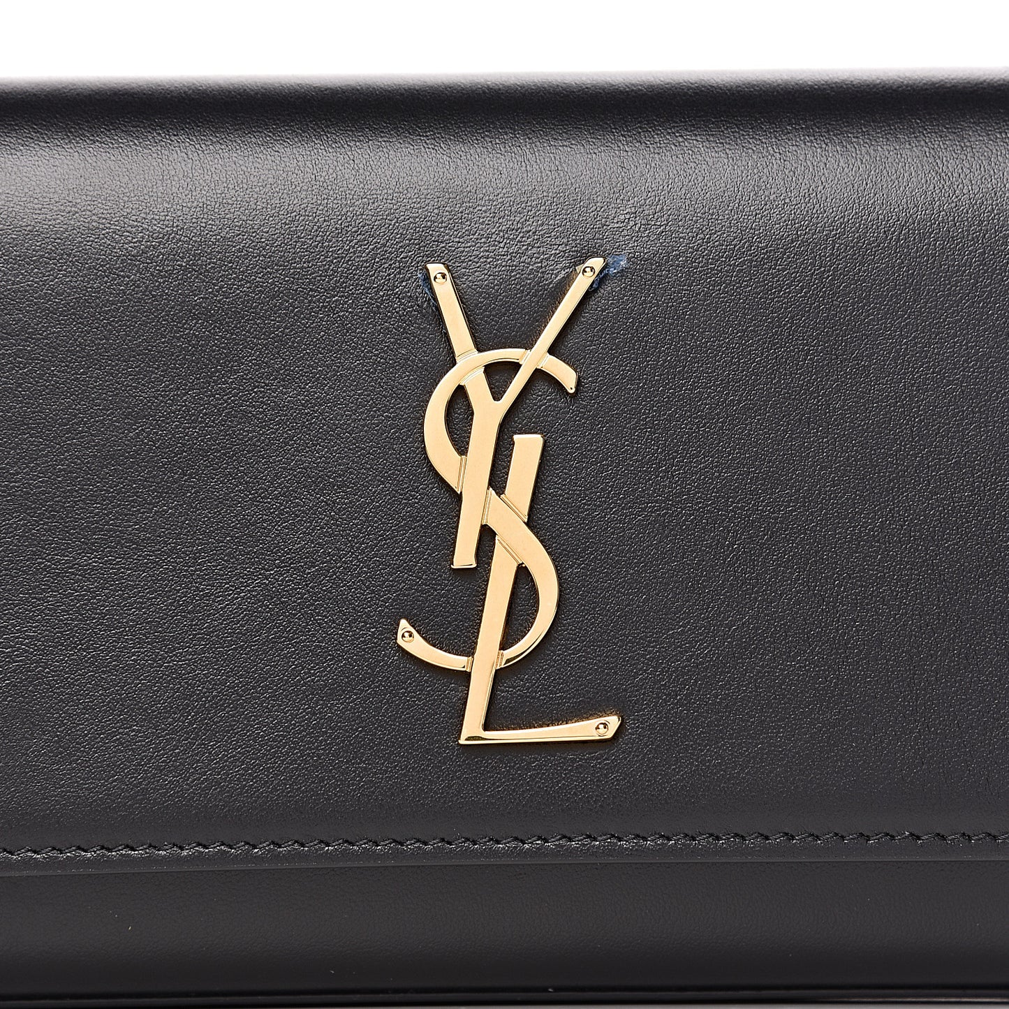 Smooth Calfskin Monogram Kate Belt Bag Black