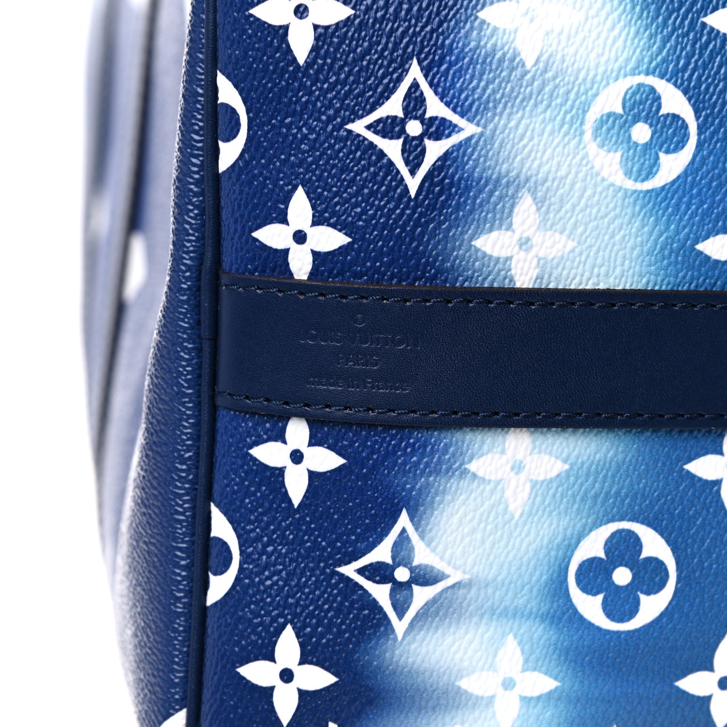 Monogram Escale Keepall Bandouliere 50 Blue