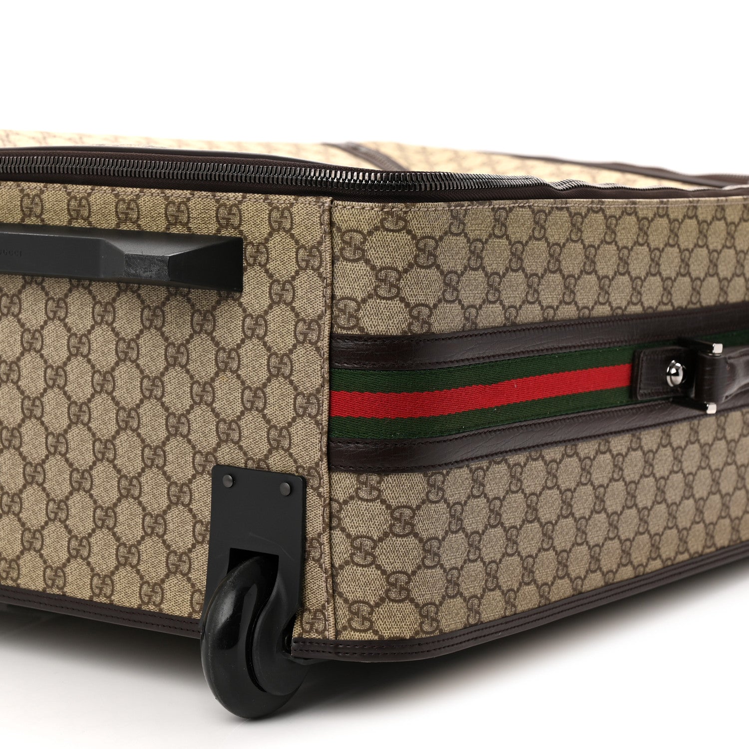 Gucci GG Plus Monogram Large Web Trolley Brown 9 of 9