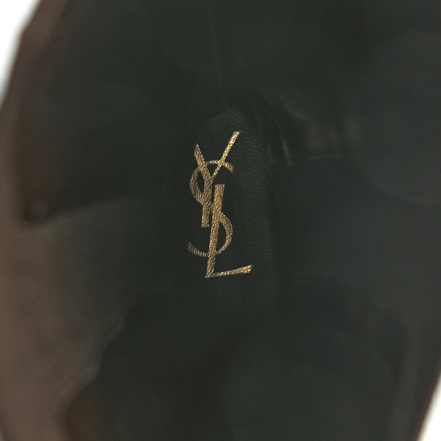 Calfskin Knee High Boots 36.5 Chocolate