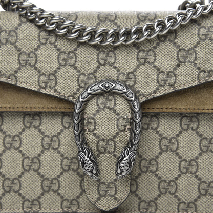 Gucci GG Supreme Monogram Mini Dionysus Shoulder Bag Taupe 12 of 13