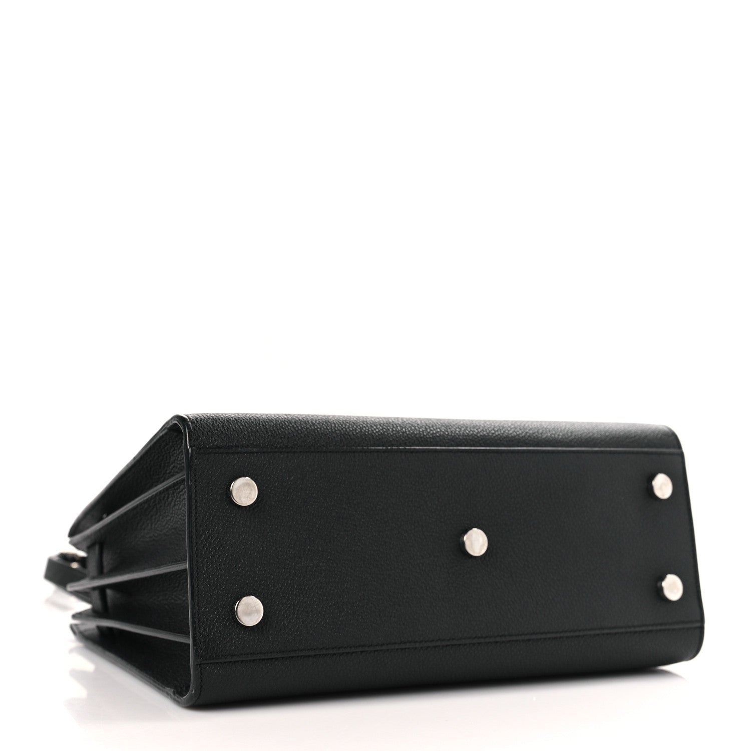 Saint Laurent Grained Calfskin Baby Sac De Jour Black 5 of 10