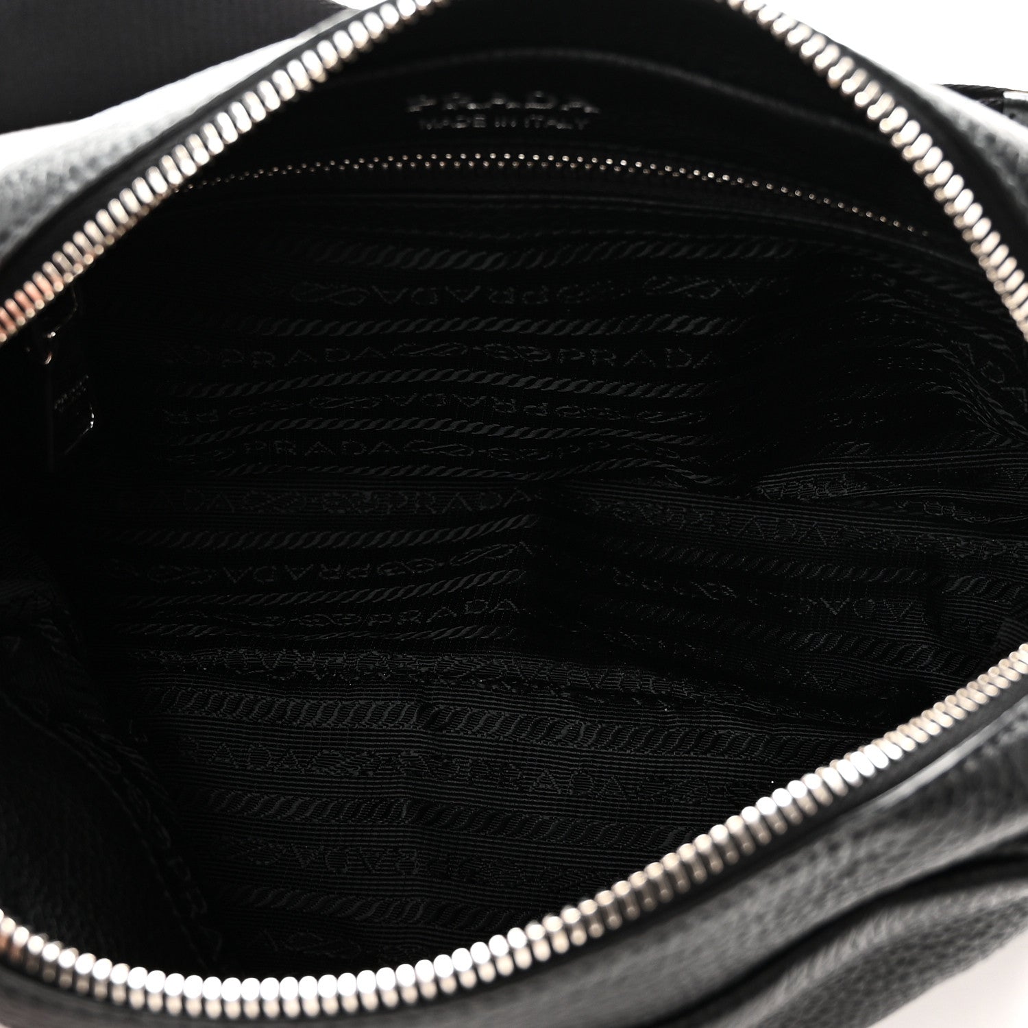 Prada Vitello Daino Soft Crossbody Black 5 of 9