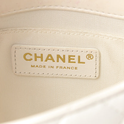Chanel Lambskin Quilted Small My Precious Flap White 6 of 18