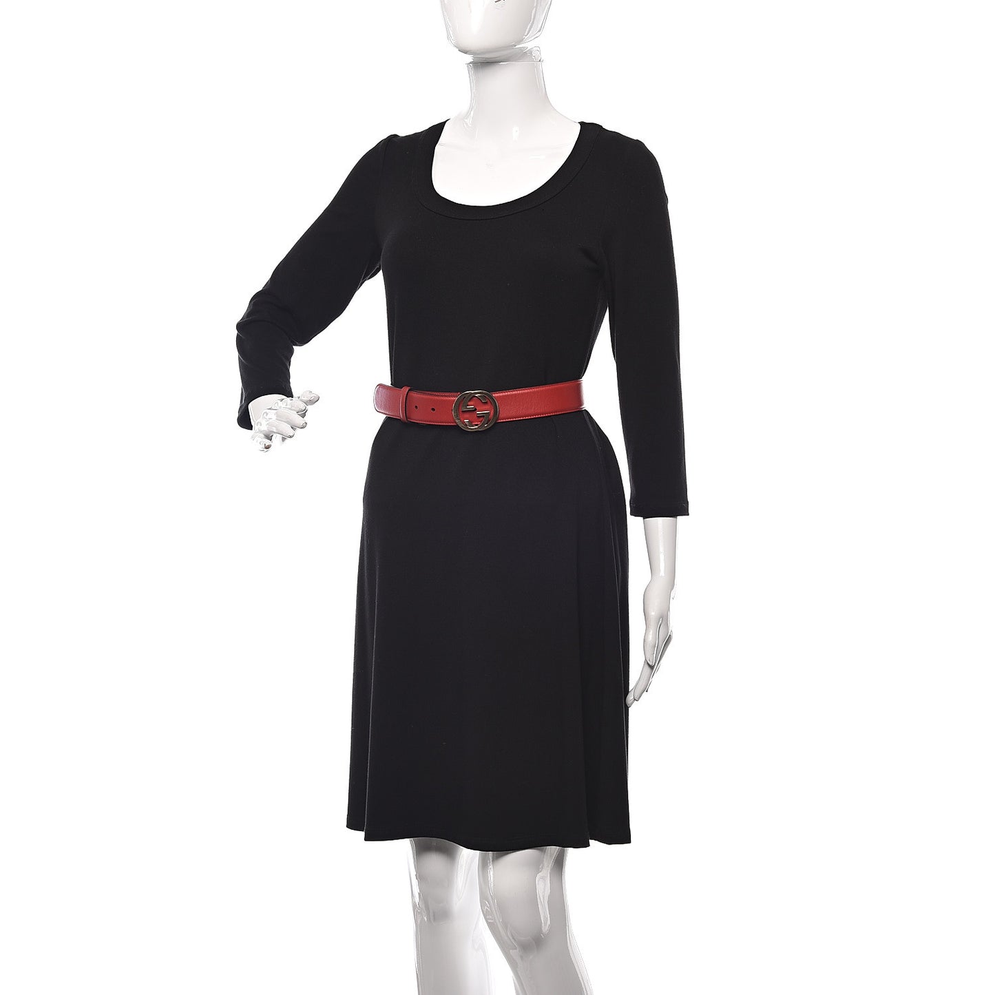 Moon Calfskin Interlocking G 37mm Belt 70 28 Tabasco