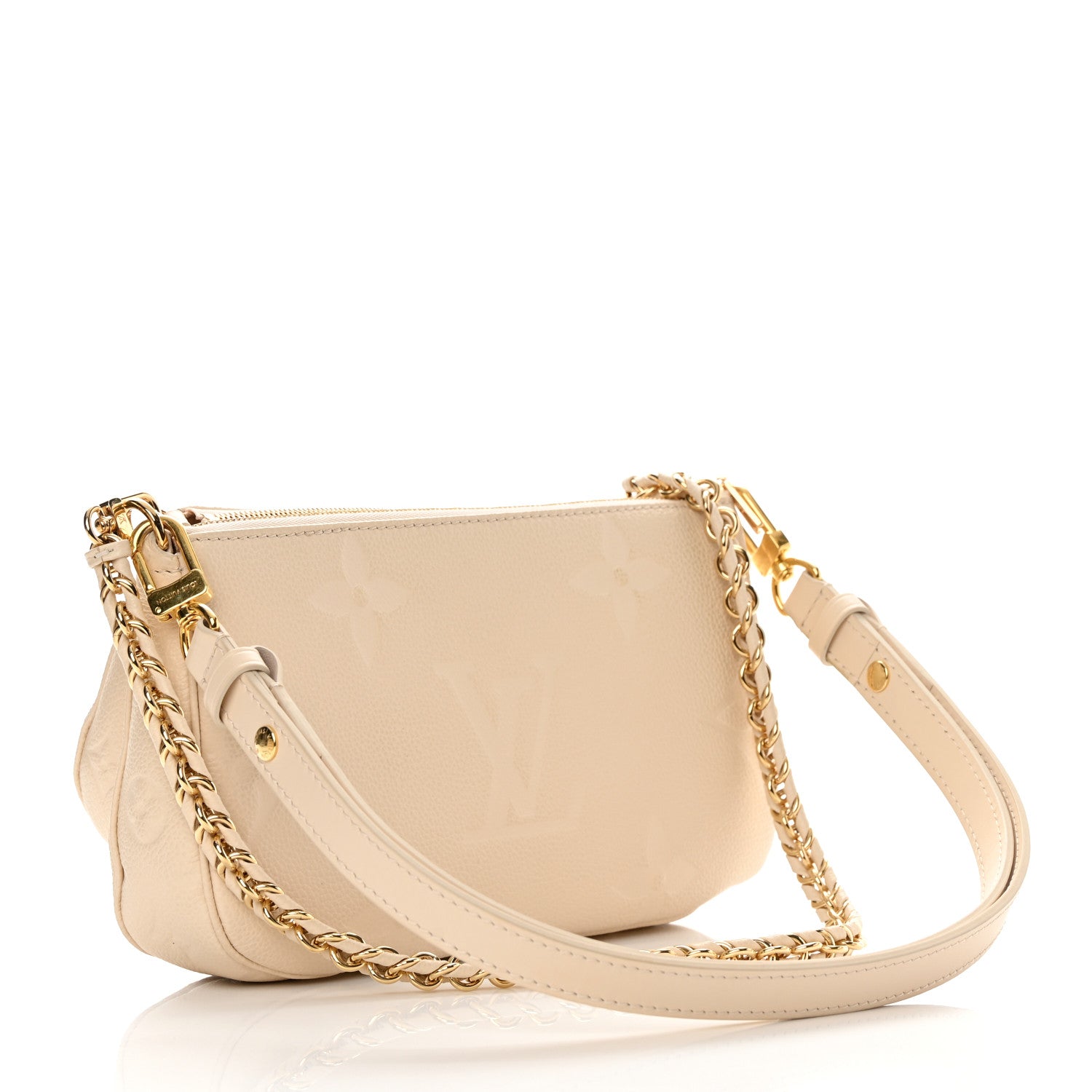 Louis Vuitton Empreinte Monogram Giant Multi Pochette Accessories Cream 3 of 11