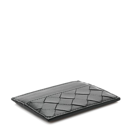 Bottega Veneta Nappa Intrecciato VN Card Case Black 4 of 6