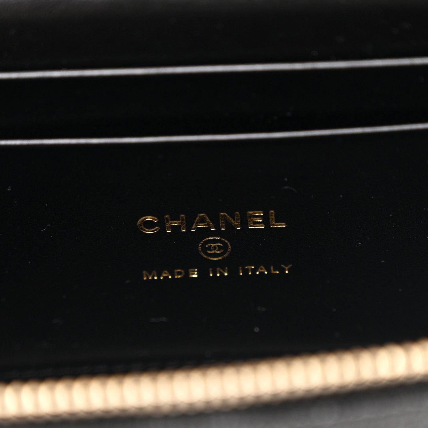 Chanel Caviar Quilted Trendy Handle Slim Vanity Black 6 of 11