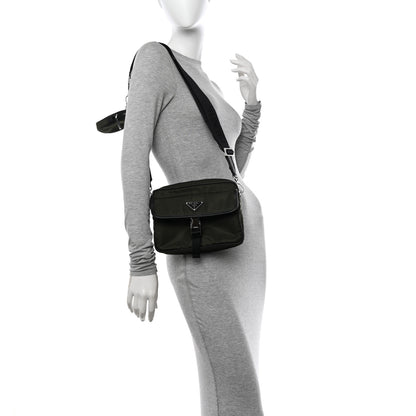 Prada Re-Nylon Saffiano Shoulder Bag Tundra 2 of 11