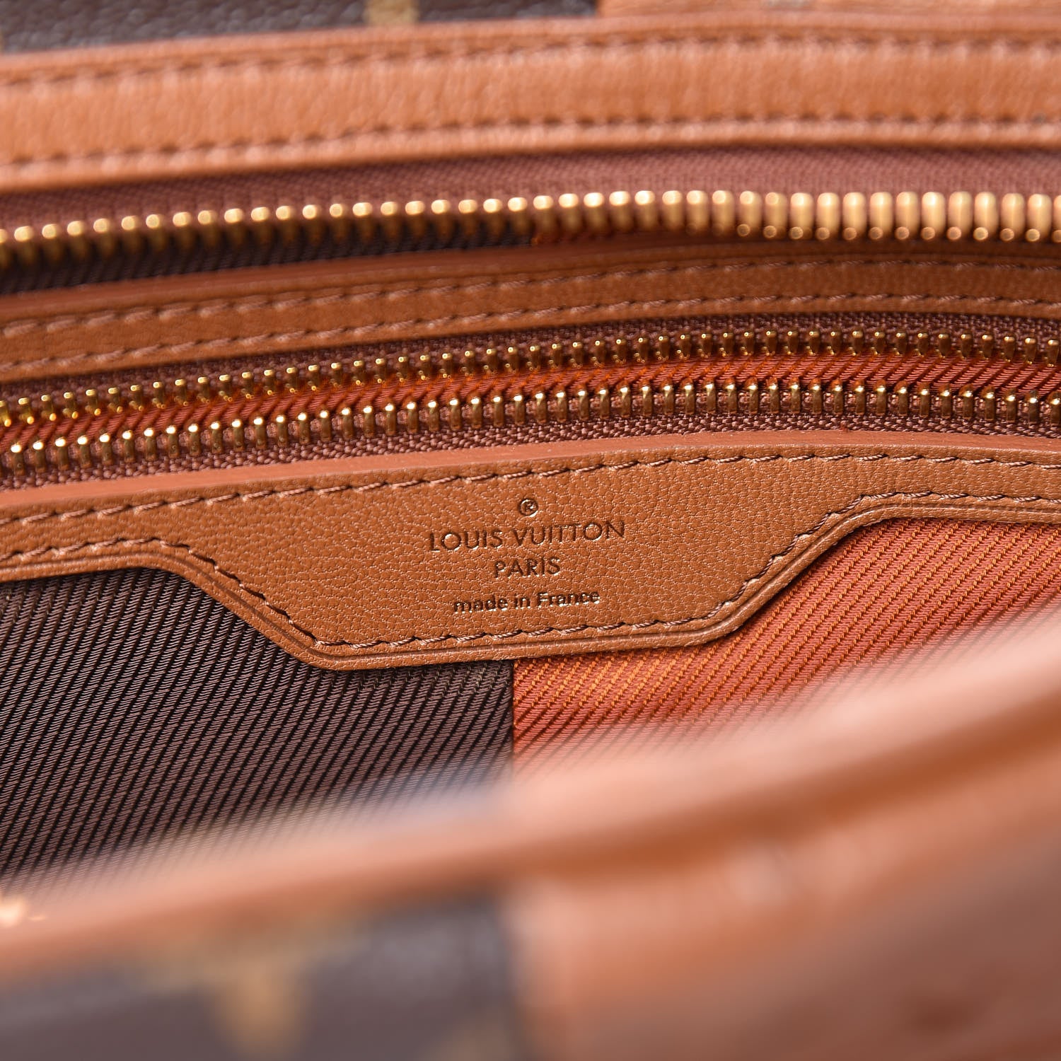 Louis Vuitton Monogram Stripes Medium Bag Bordeaux 6 of 8