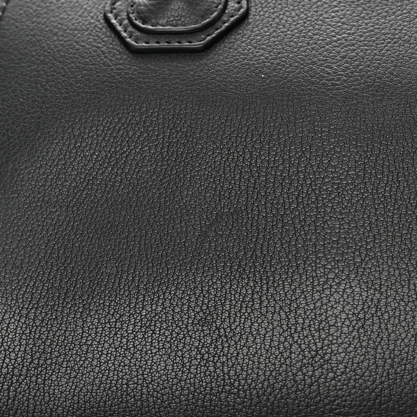 Sugar Goatskin Small Antigona Black