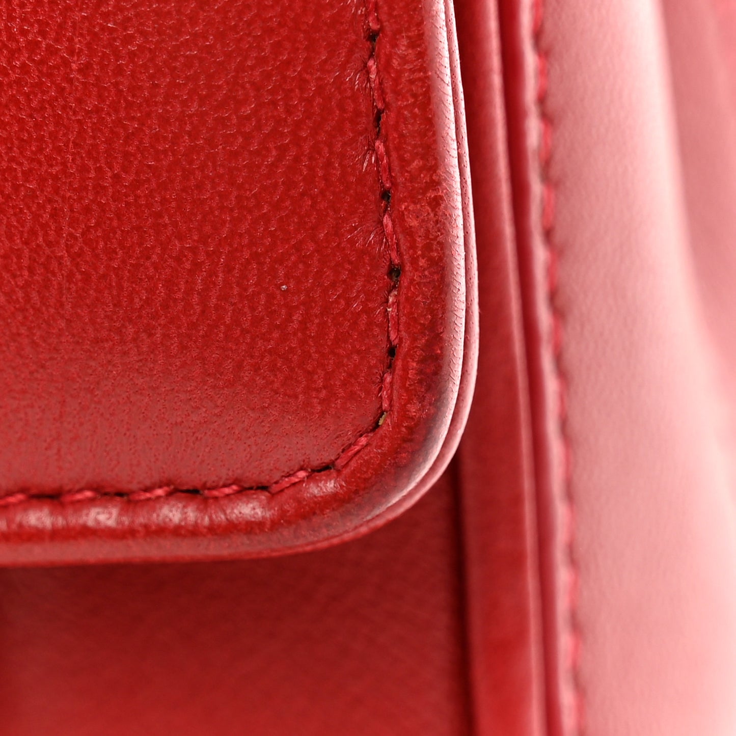 Lambskin Matelasse Monogram Medium Vicky Chain Bag Rouge Eros