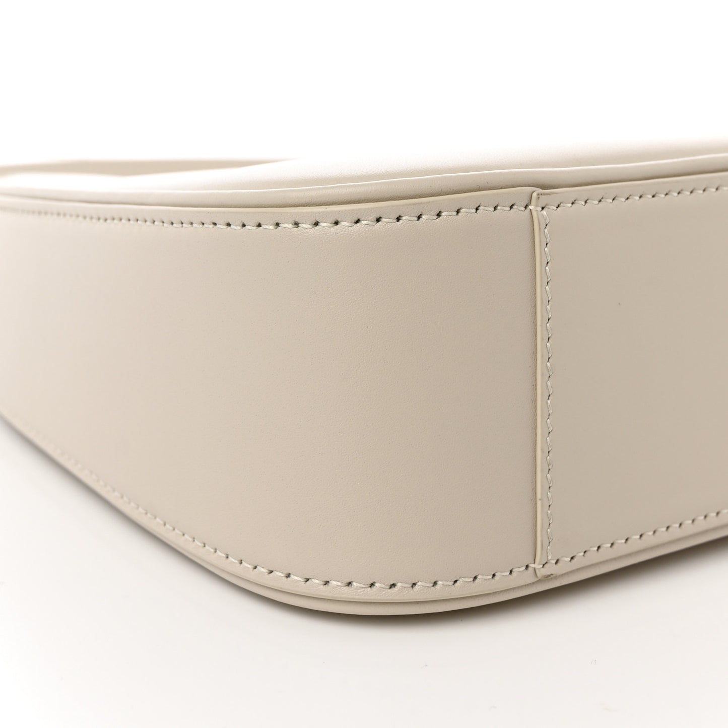 Smooth Calfskin Le 5 A 7 Hobo Blanc Vintage