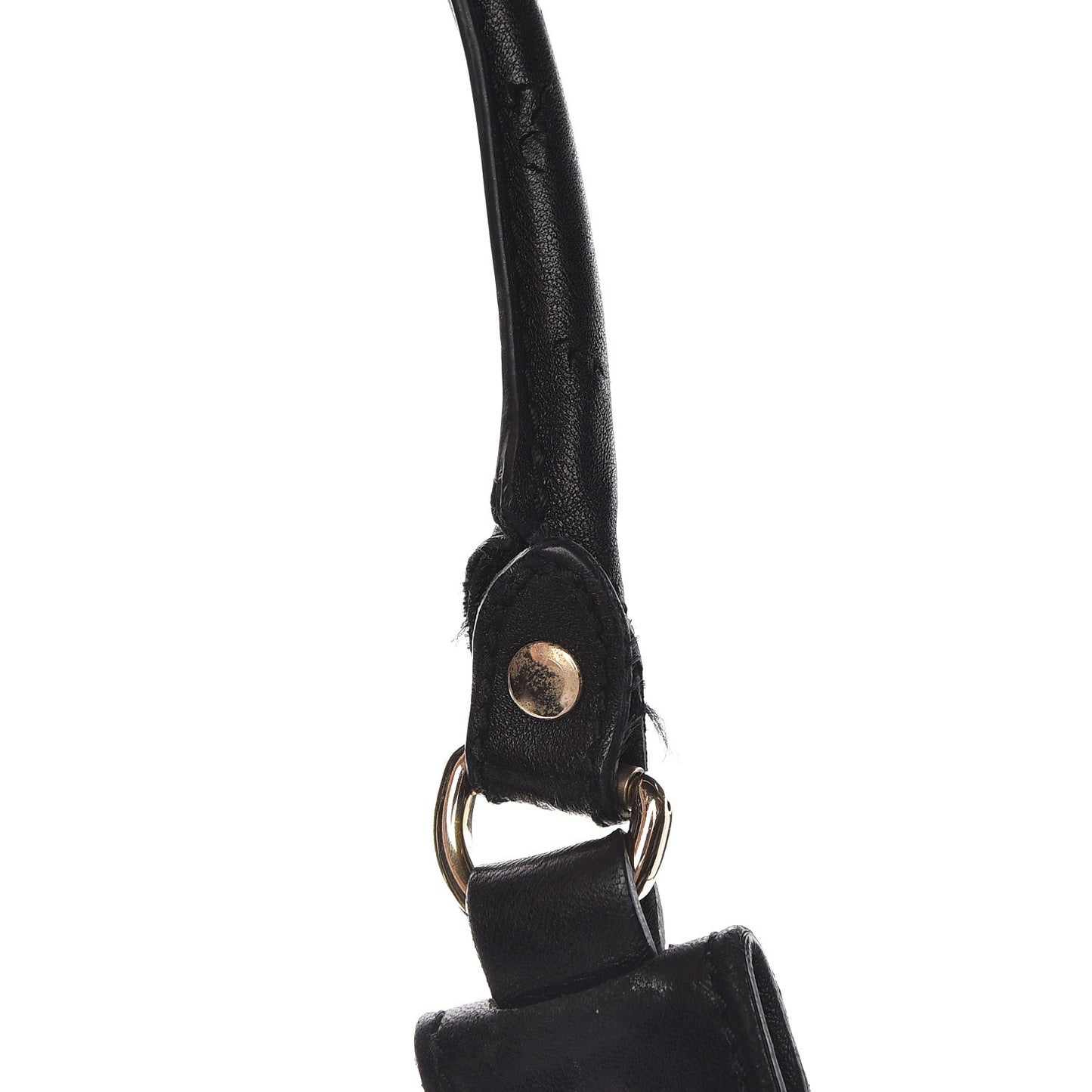 Calfskin Studded Large Pelham Tote Black