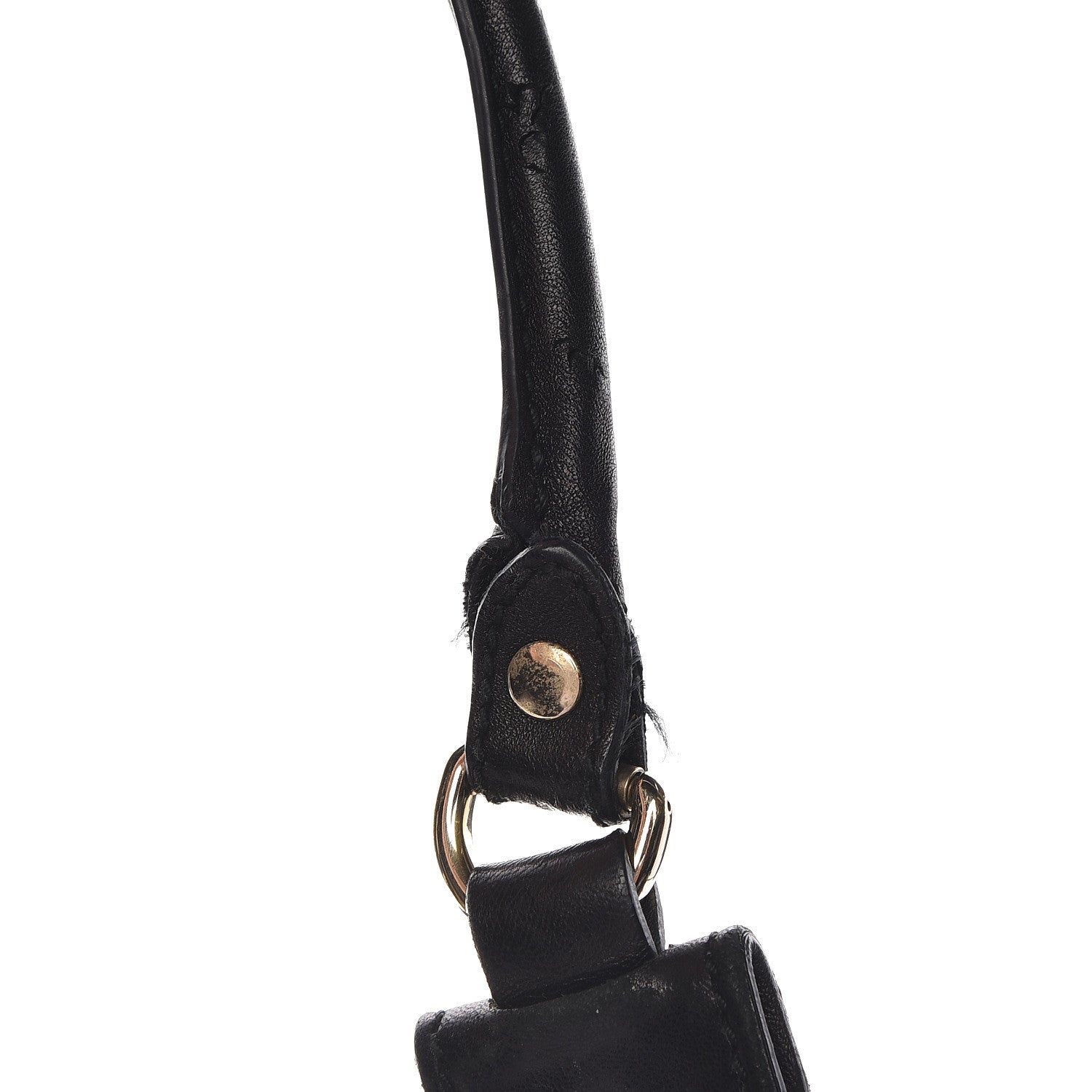 Gucci Calfskin Studded Large Pelham Tote Black 13 of 14