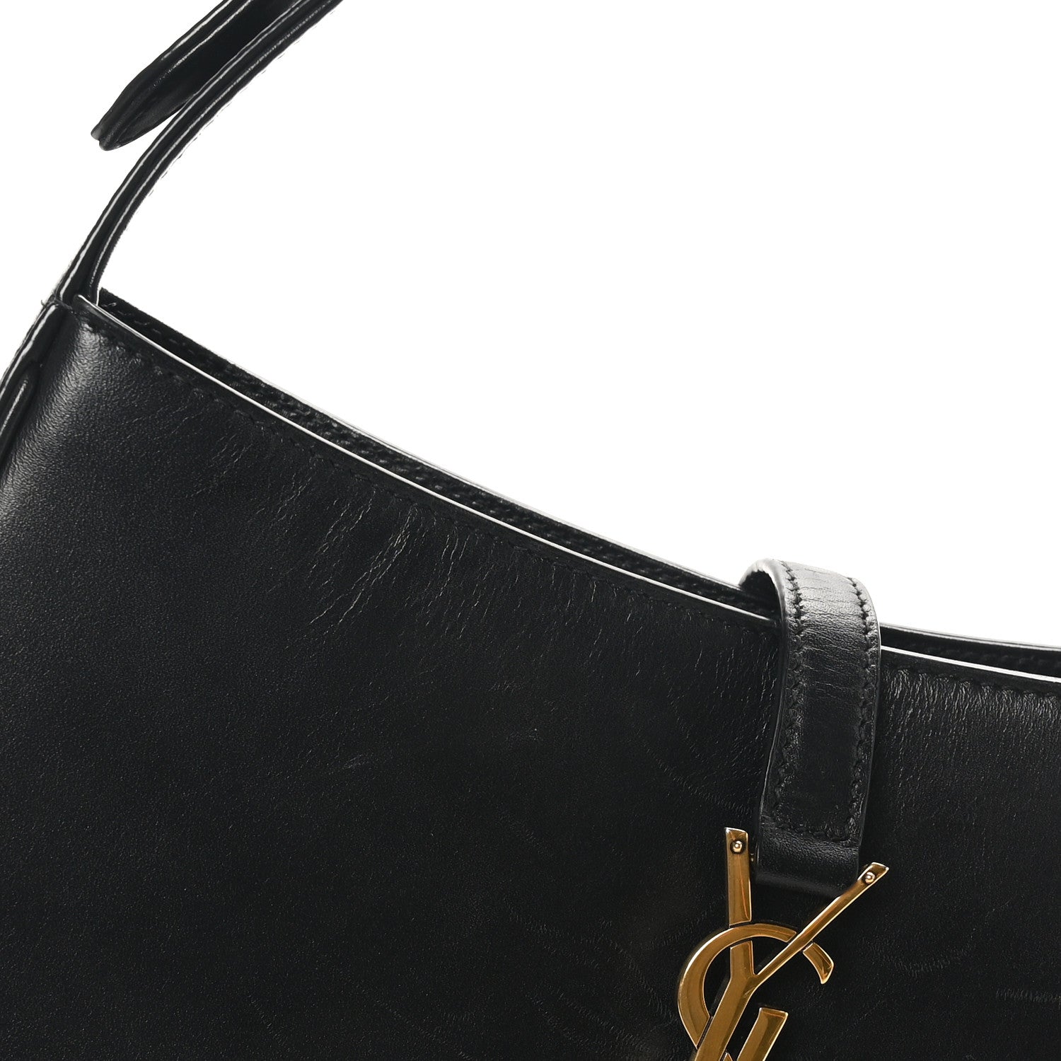 Saint Laurent Smooth Calfskin Le 5 A 7 Hobo Black 10 of 10