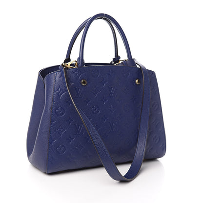 Louis Vuitton Empreinte Montaigne MM Iris 3 of 11