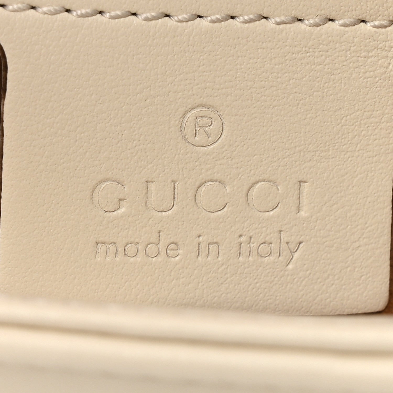 Gucci Calfskin Matelasse Medium GG Marmont Top Handle Shoulder Bag Mystic White 6 of 11